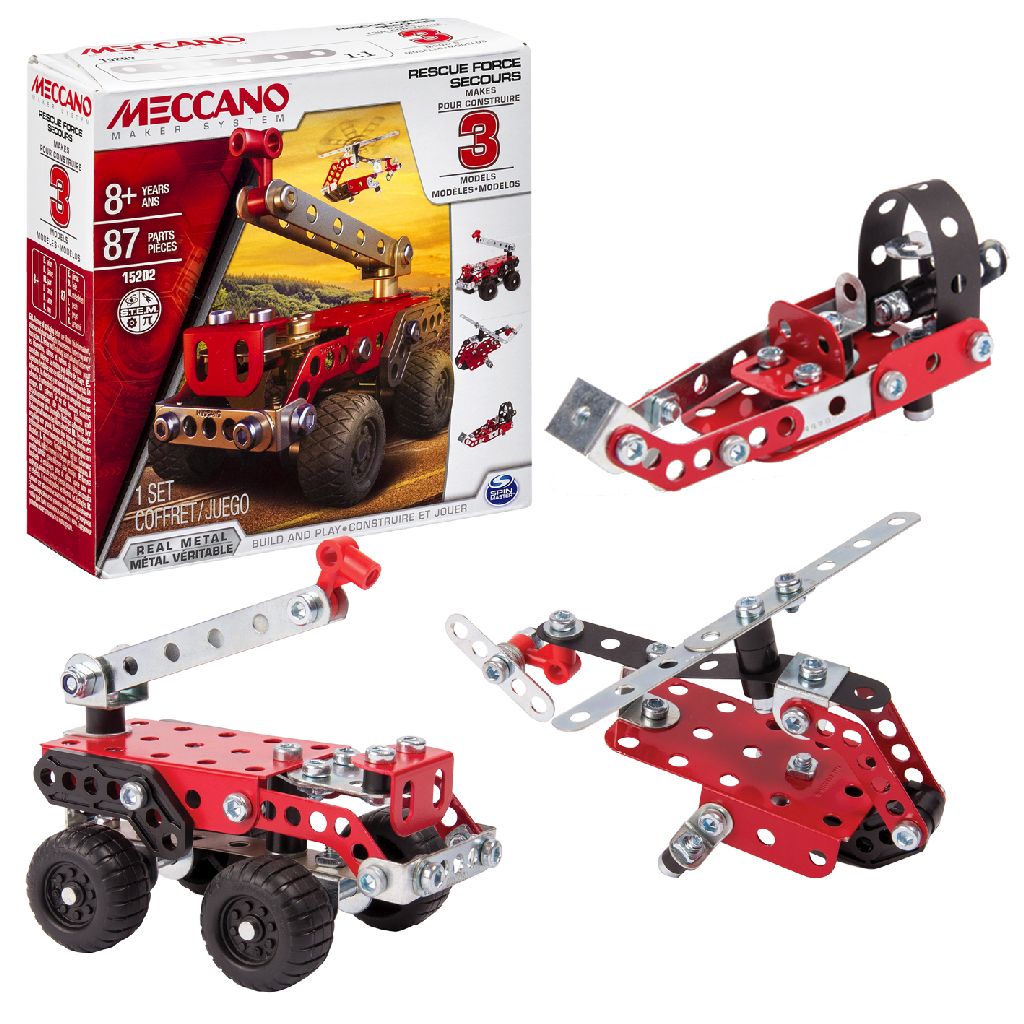 Incarijk Romanschrijver Onregelmatigheden Meccano 3 Model set Fire truck - Speelgoed de Betuwe