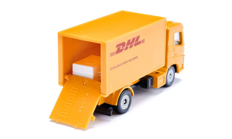 Blanco sensatie schotel Siku DHL Logistiek Set - Speelgoed de Betuwe