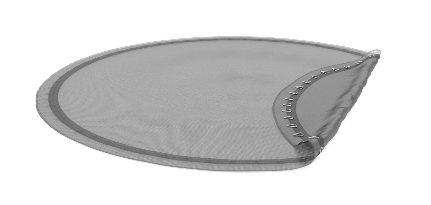 Akrobat Primus flat to the ground Akrovent springmat voor trampoline 305 cm Antraciet