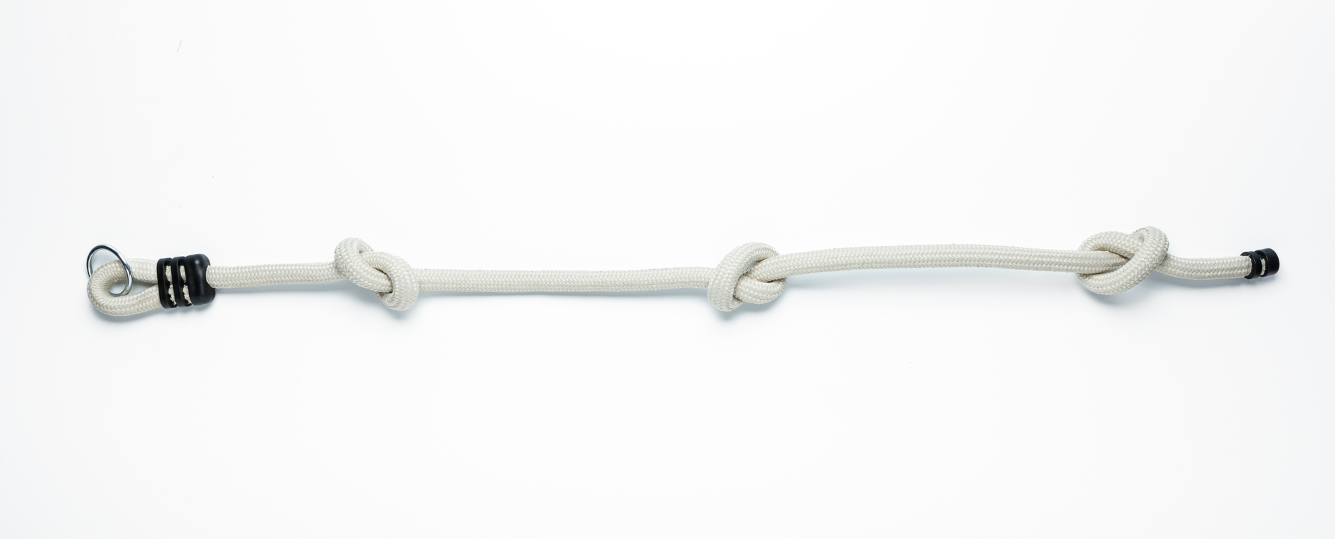 Klimtouw met knopen 260 cm, &Oslash; 26 mm, beige - Dice