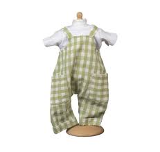 Overall +T-shirt groen 35cm