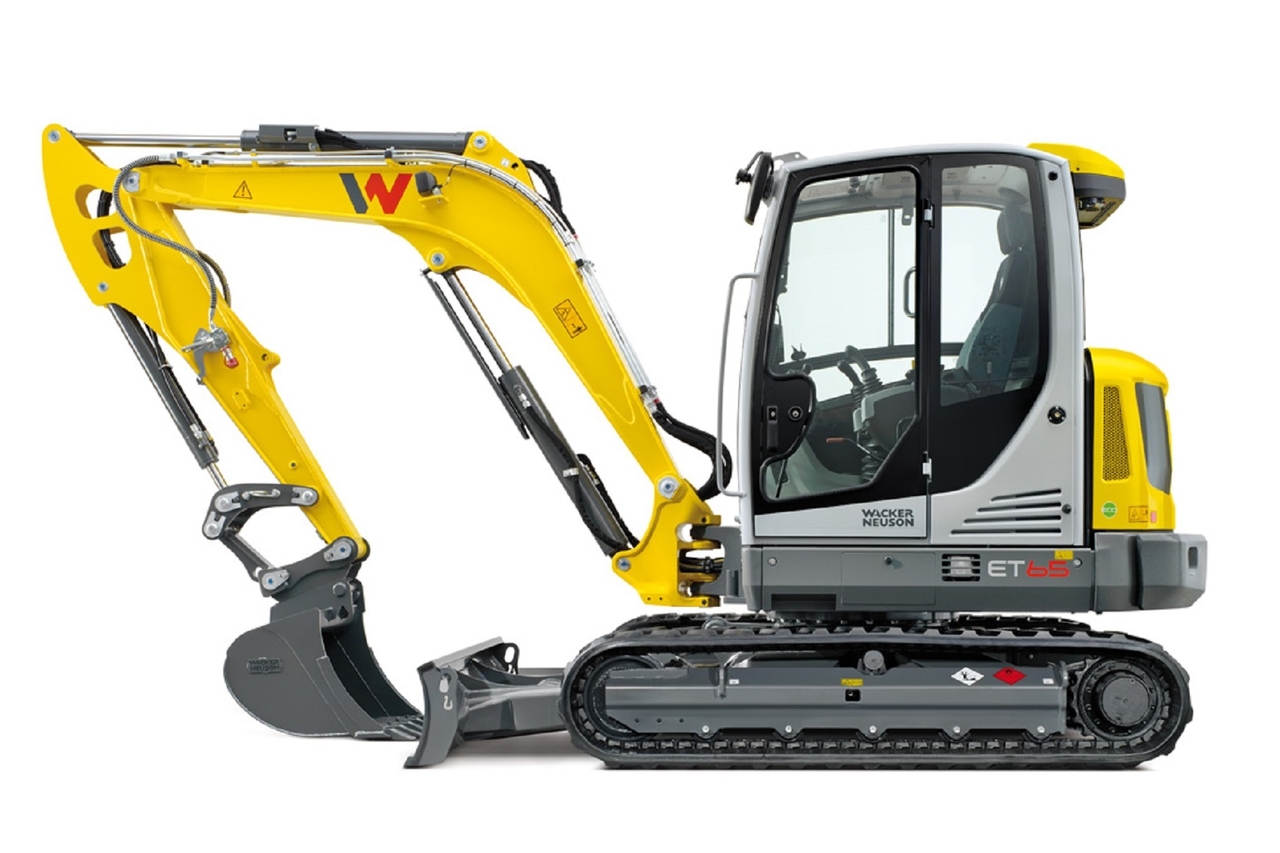 Siku Wacker Neuson ET65 rupsgraafmachine  1:50