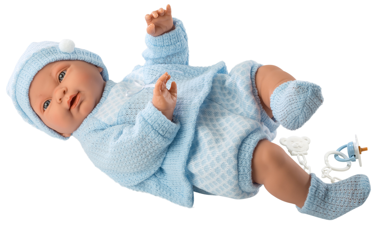 Llorens Jongens Pop Hugo Vestido Gekleed Met Muts 45Cm Uitlopend