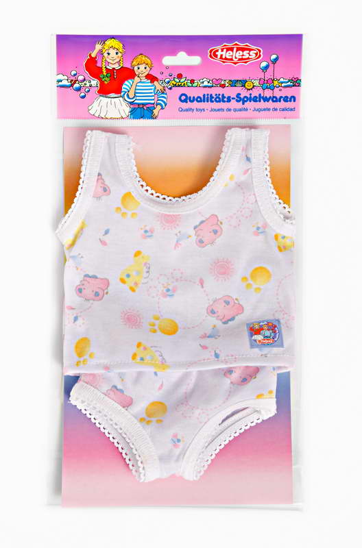 Heless Poppen Ondergoed 35/45Cm Dieren Motief