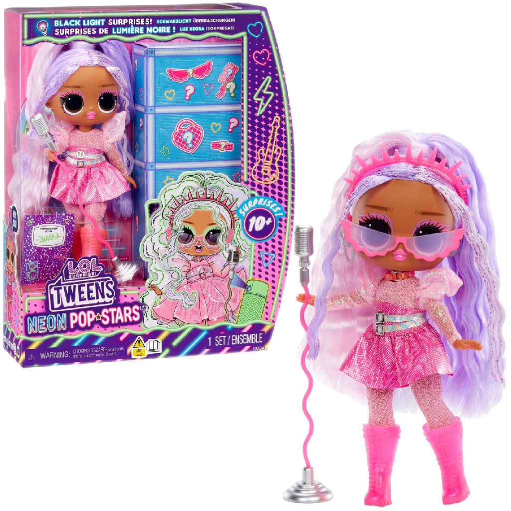 LOL Surprise Tweens Neon Pop Stars - Kitty K. Uitlopend