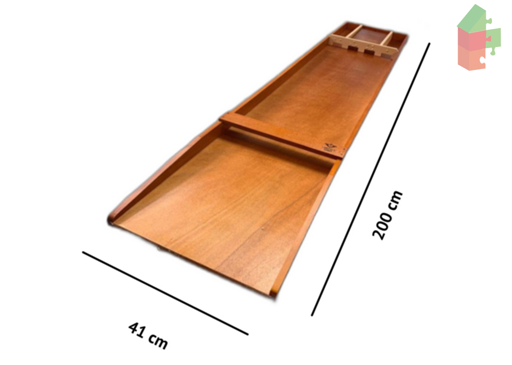 2de kans Beukenhout Longfield Sjoelbak Wedstrijd Luxe 200x41