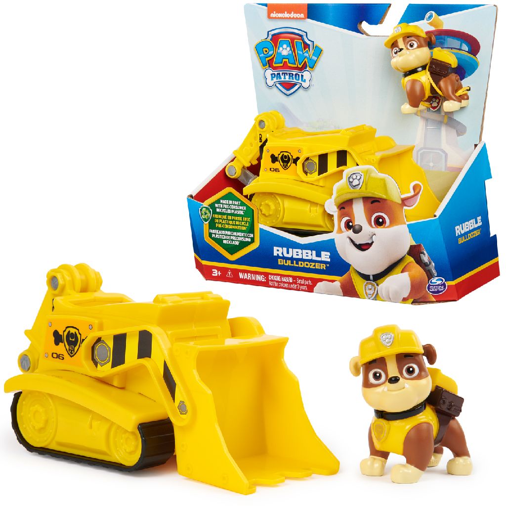 Paw Patrol Basic Vehicle Rubble Uitlopend