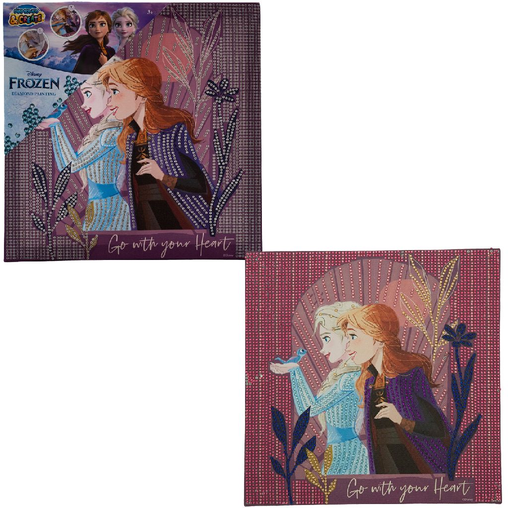 Frozen Diamond Painting Canvas XL Uitlopend
