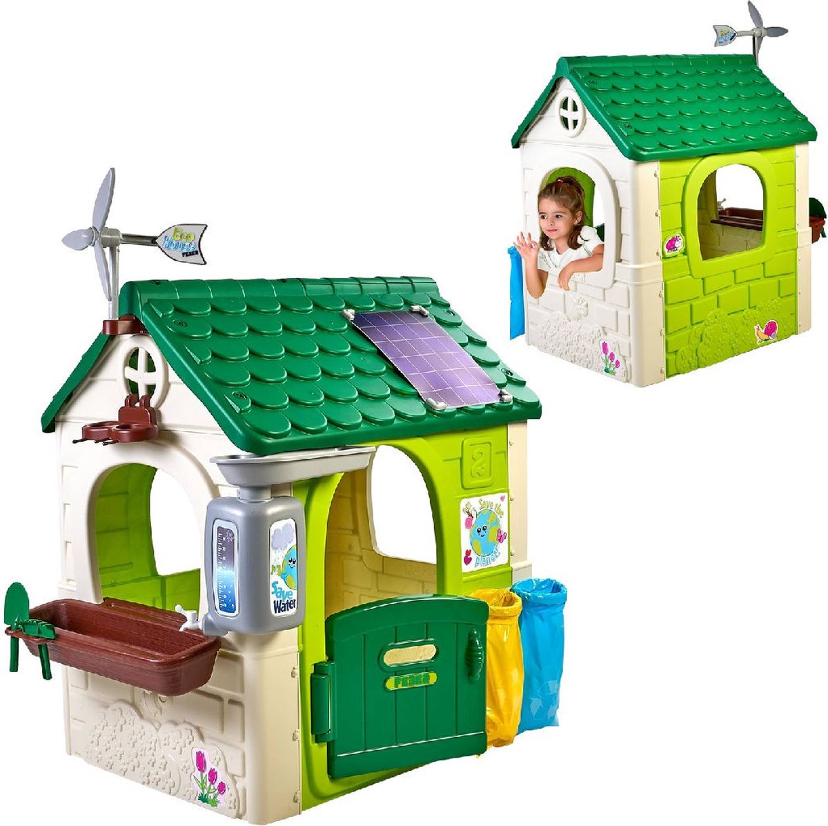 Feber Eco House &ndash; Duurzaam Speelhuis voor Kinderen