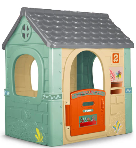 Feber Recycle House &ndash; Educatief Speelhuis van Gerecycled Materiaal