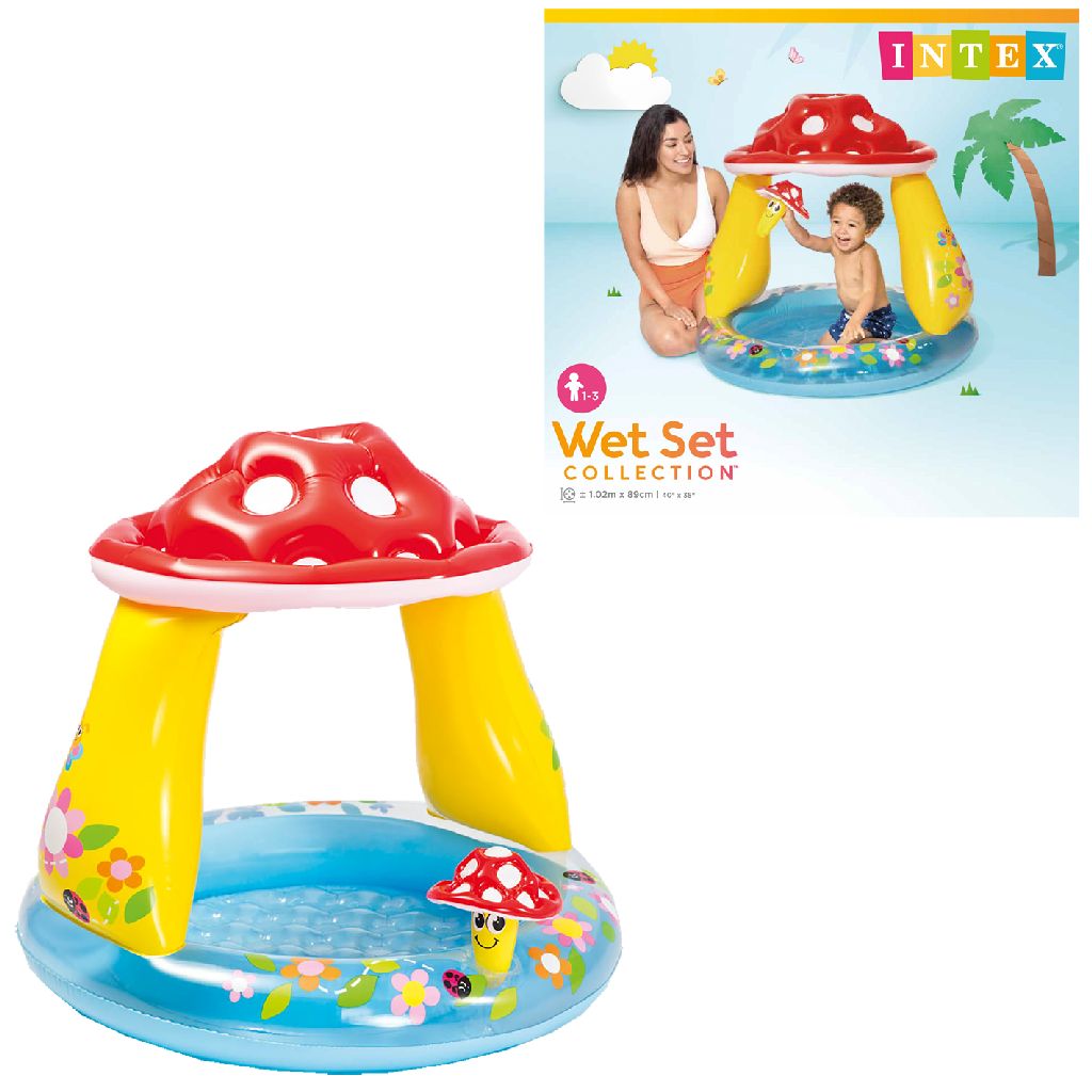 Intex Play Centre Paddenstoel 102x89cm