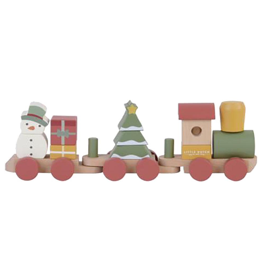 Little Dutch Blokkentrein Kerst
