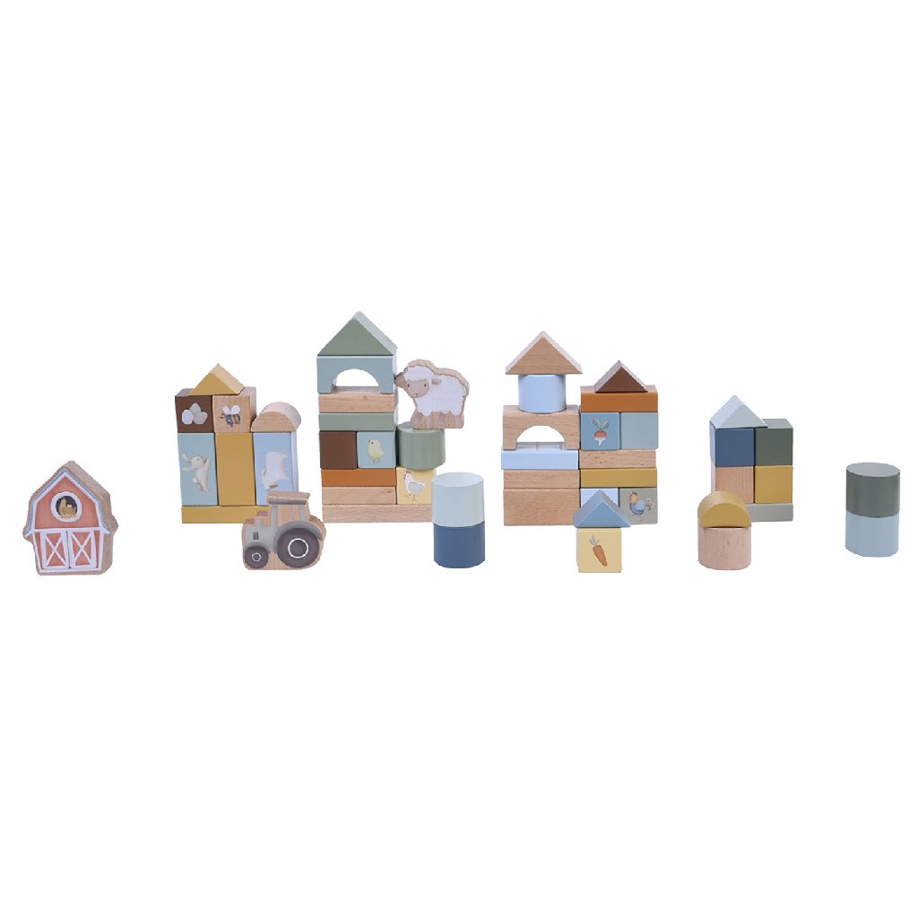 Little Dutch Little Farm Bouwblokken FSC