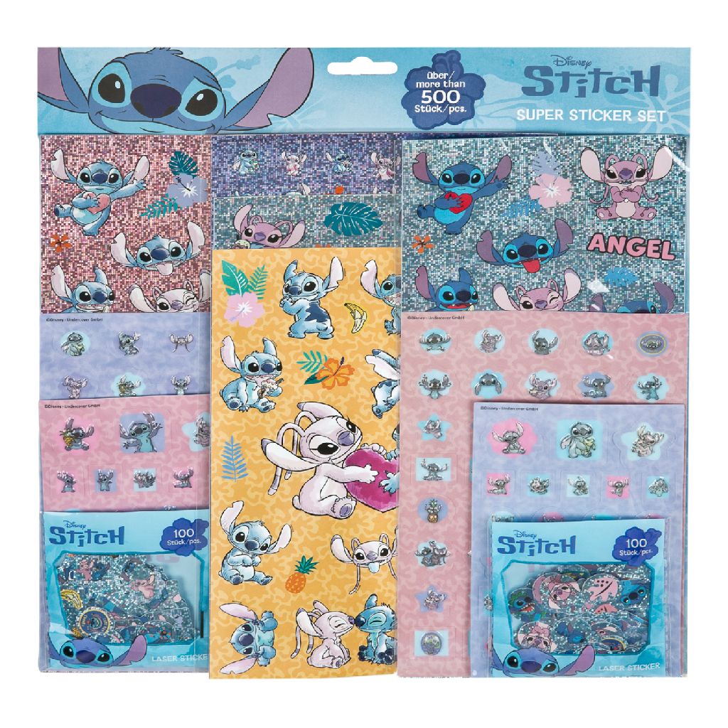 Stitch Super Sticker Set