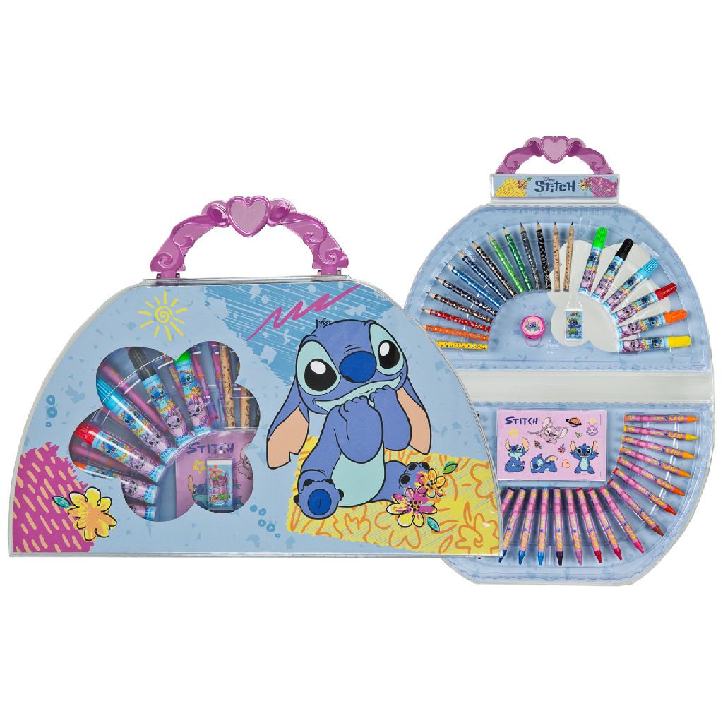 Stitch Kleurkoffer 51dlg