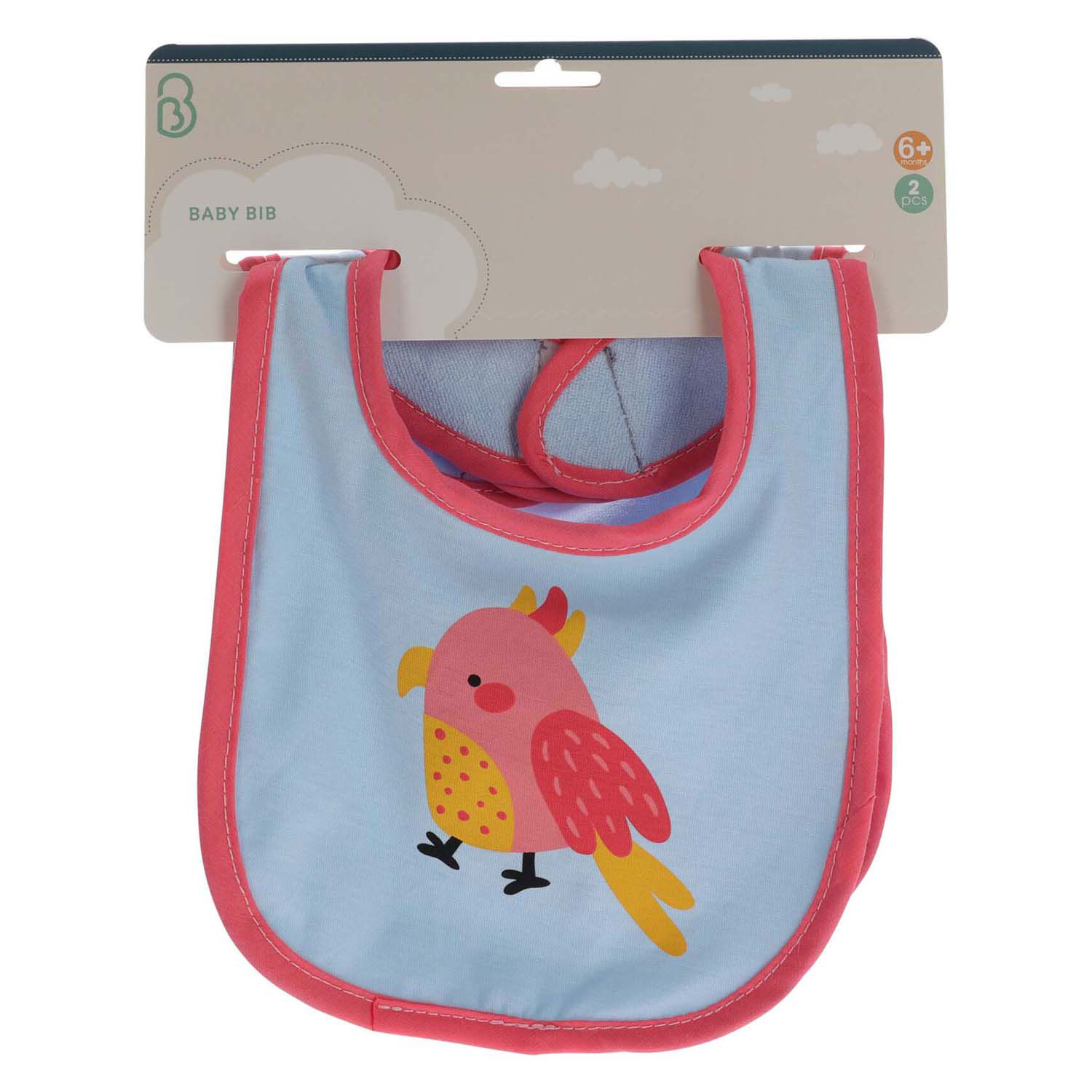 Slabbetje Set Blauw, 2st.