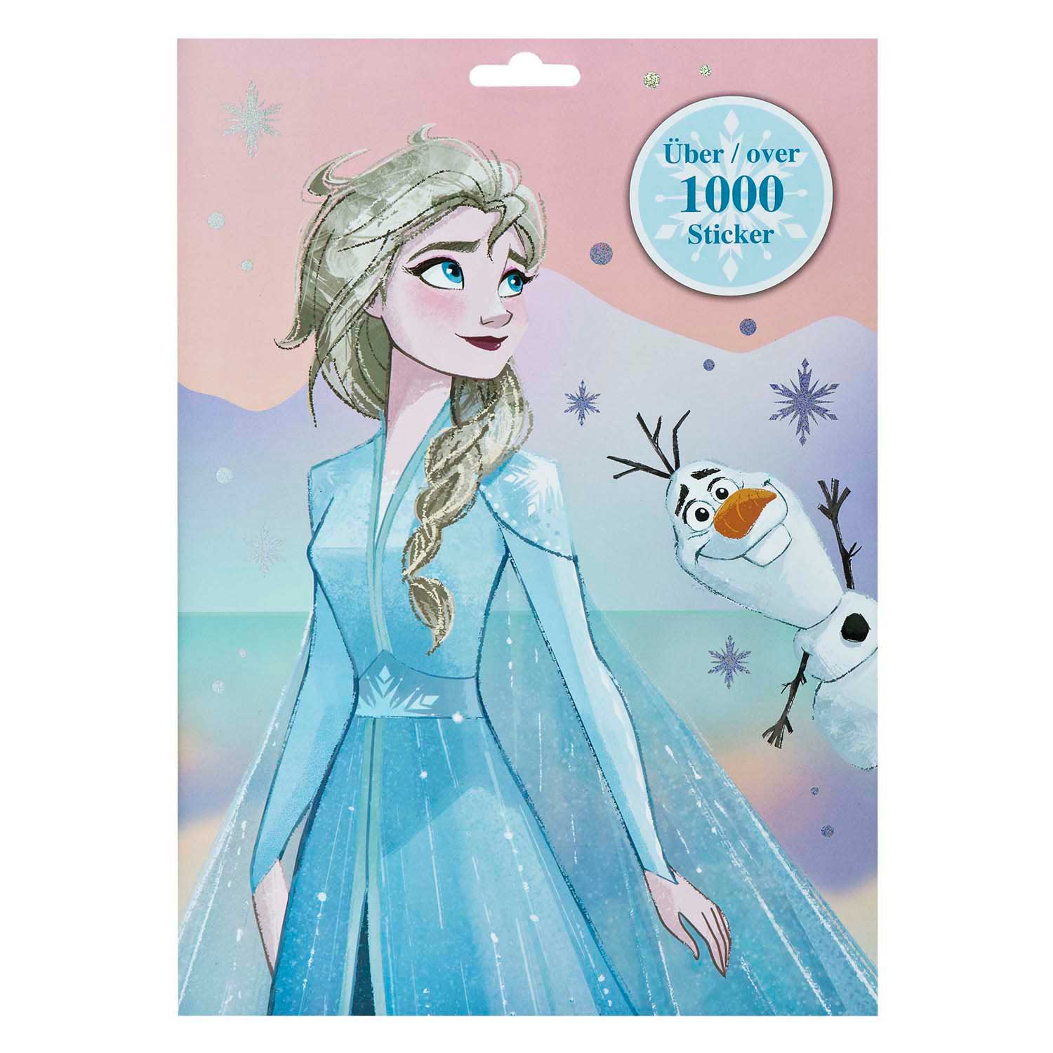Stickervellen Frozen - 1000st.