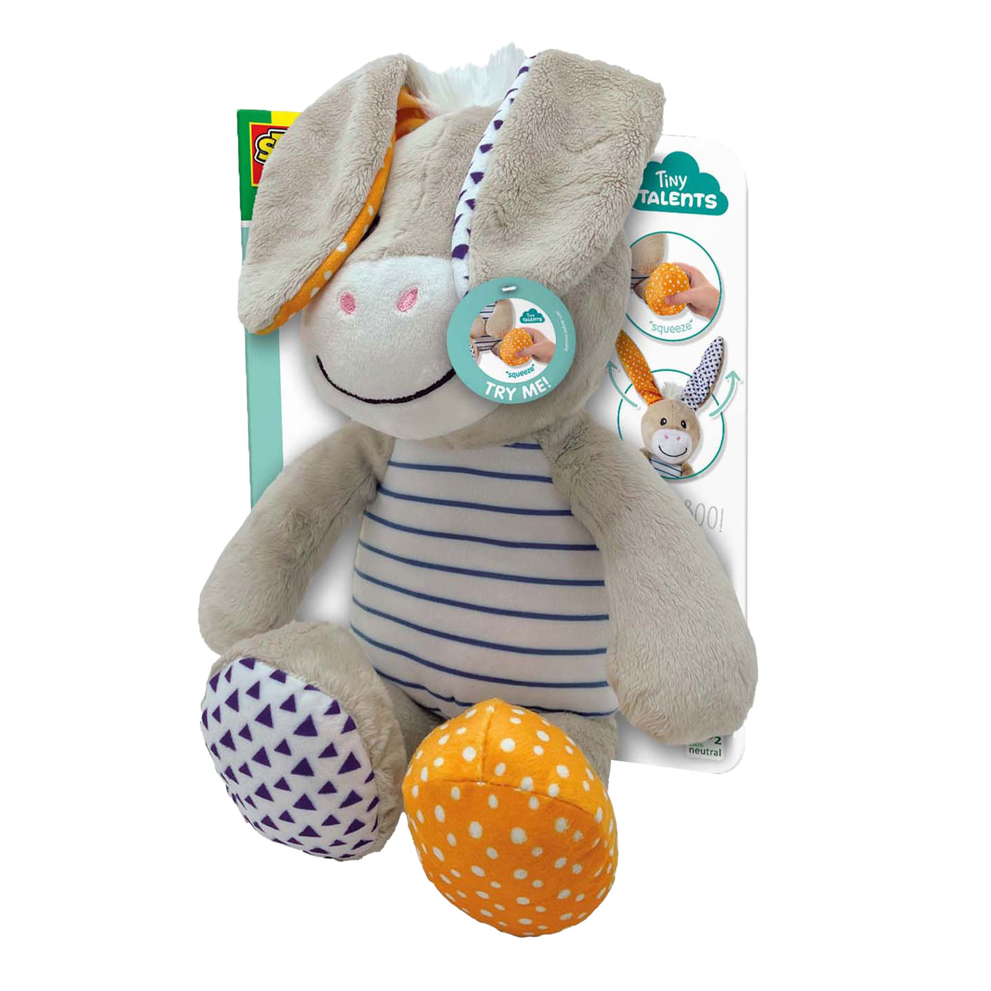 SES Kiekeboe Knuffel - Ezel