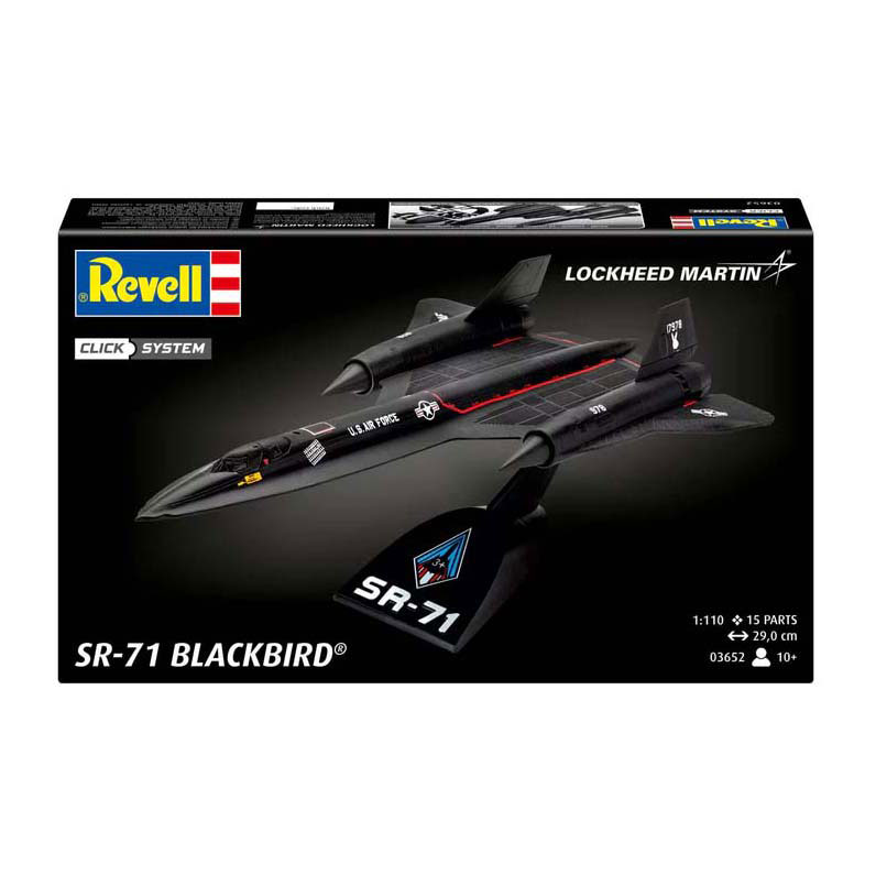 Revell Modelbouwpakket - Lockheed SR-71 Blackbird - 15dlg.
