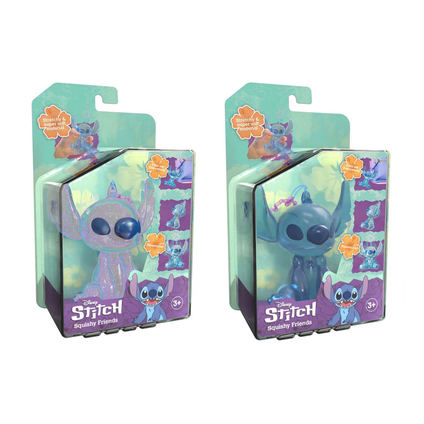 Rubberen Knijpfiguur Stitch