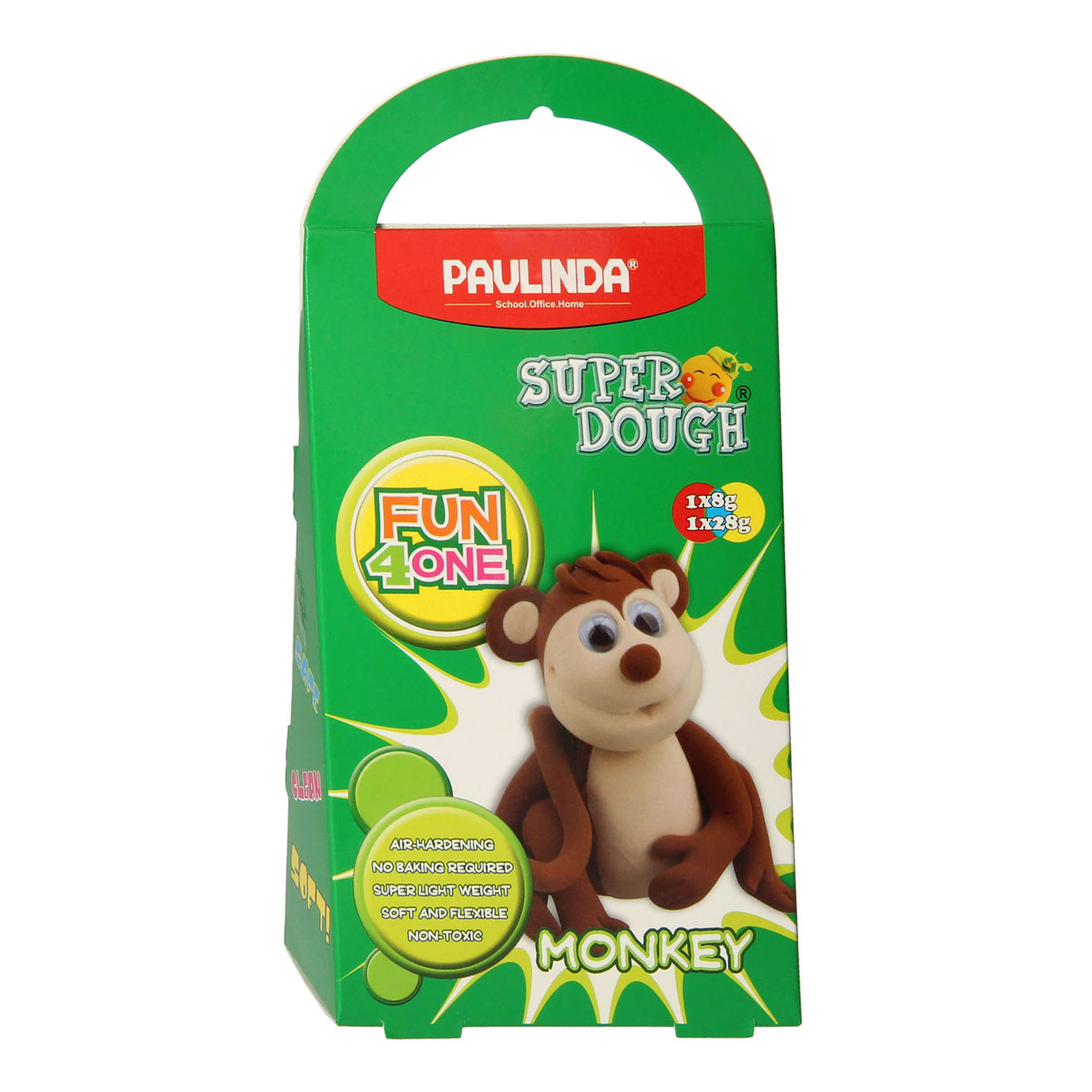 Super Dough Diertje Kleien - 2 Kleuren Klei