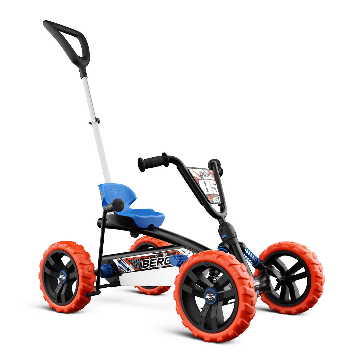 Skelter Berg Buzzy Nitro 2-In-1oranje/blauw/zwart