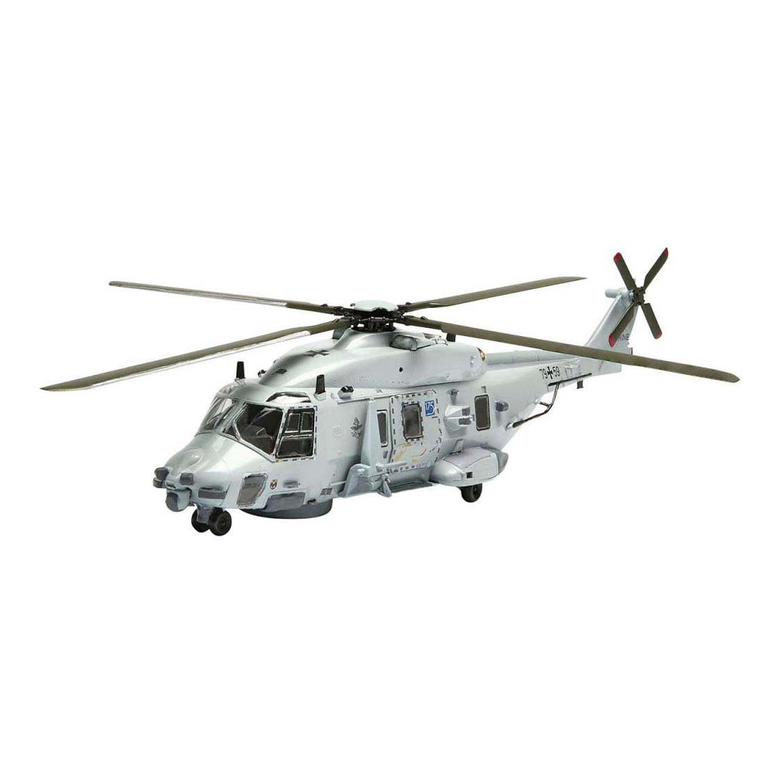 Revell Modelbouwpakket - NH90 NFH "Navy" 1:72 - Incl. Aqua Color Basiskleuren Verf