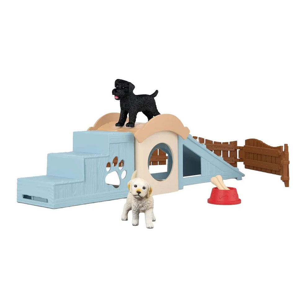 schleich FARM WORLD Avonturenpret Voor Kleine Puppy's 42763
