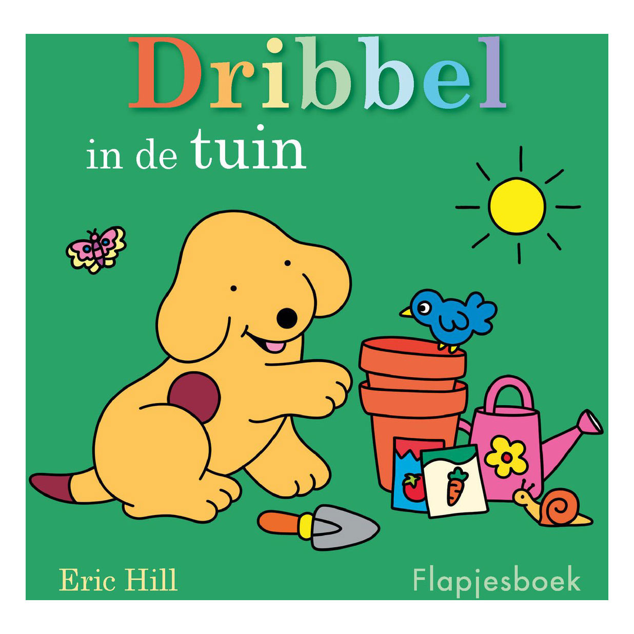 Dribbel in de tuin