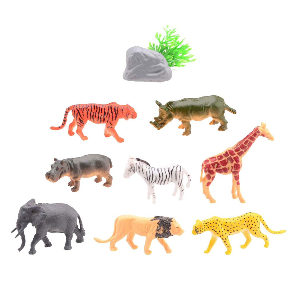 Animal World - Wilde Dieren Speelset, 10dlg.