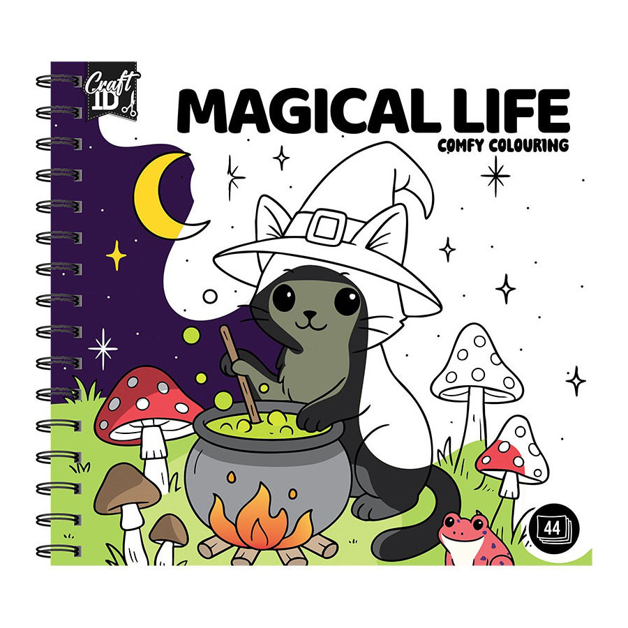 Kleurboek Cute & Comfy - Magical Life