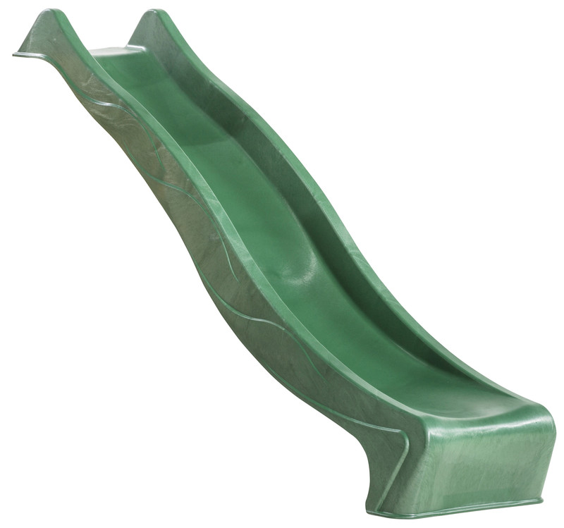 Glijbaan reX met golf 240 cm &ndash; H1200 Groen