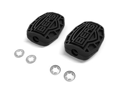 BERG Reppy Pedalen Zwart (2 stuks)