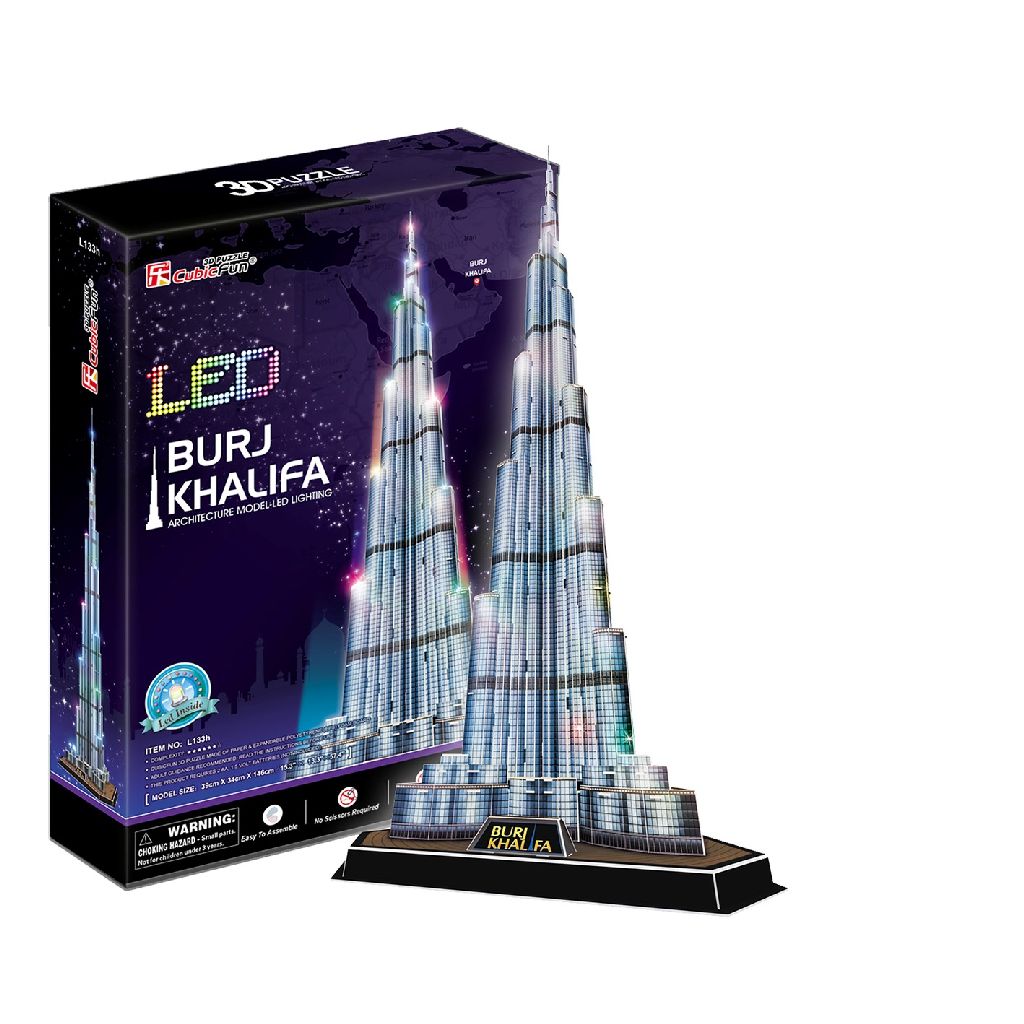 3d Puzzel Burj Khalifa LED