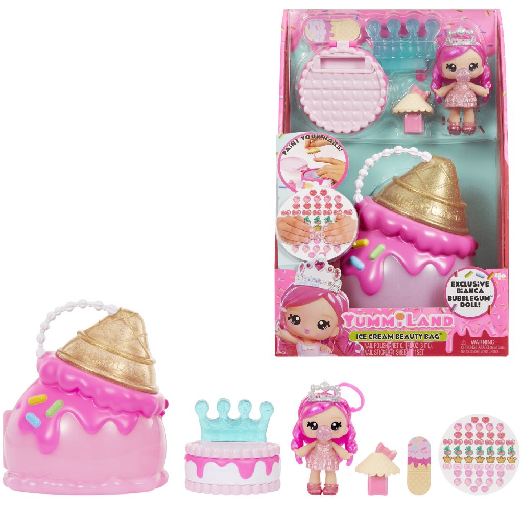 Yummiland Beauty Bag Playset + Lip Gloss Ice Cream