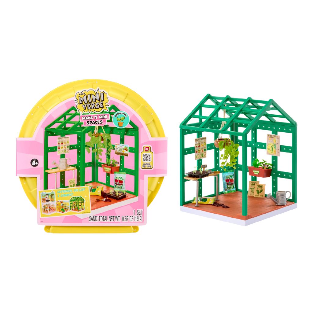 MGA's Miniverse Spaces Starter Pack Greenhouse