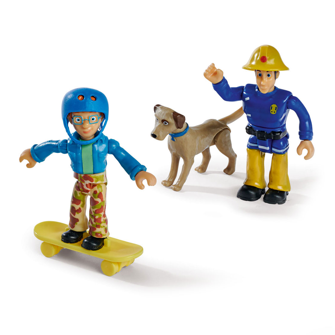 Brandweerman Sam Speelfiguren Elvis, Norman & Nipper