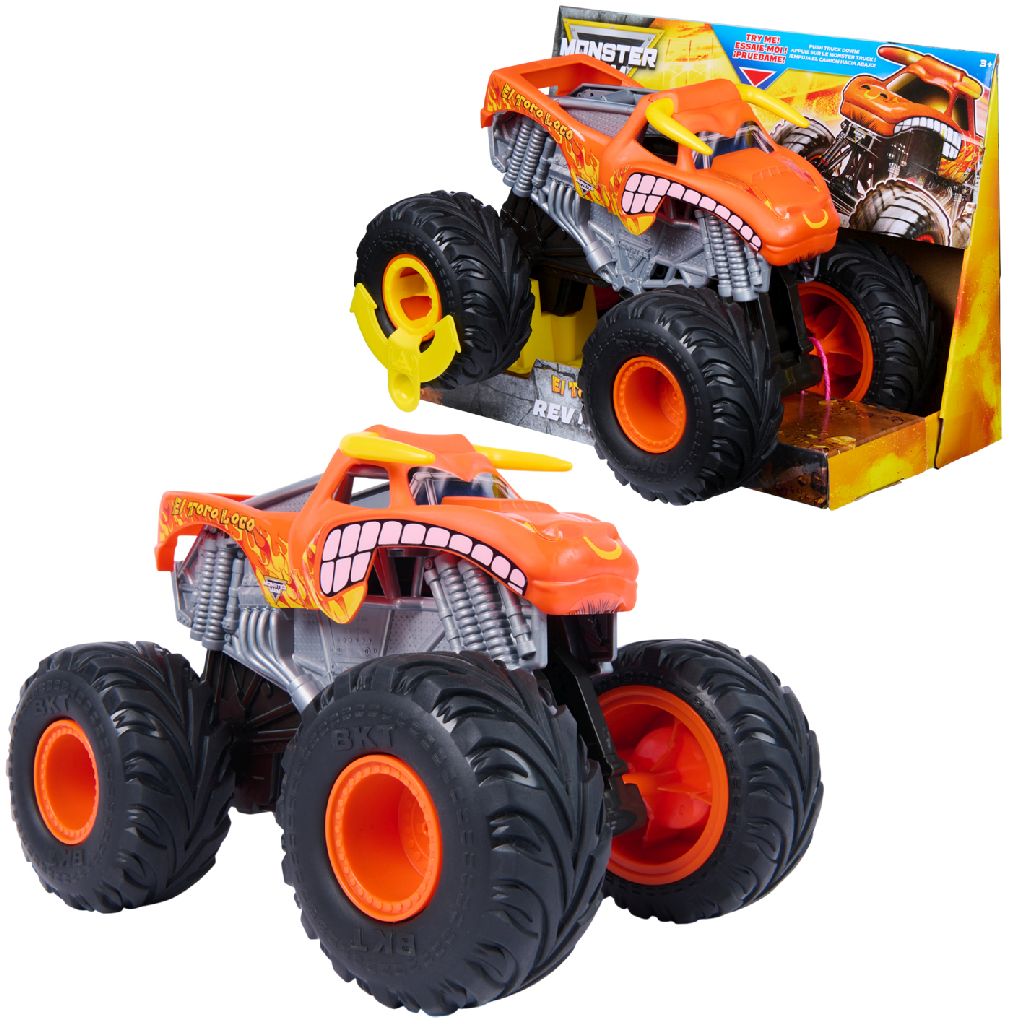 Monster Jam 1:18 Rev 'N Roar El Toro Loco