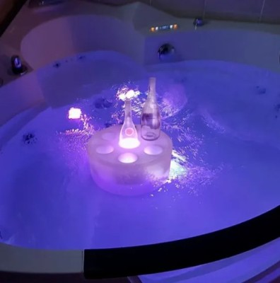 Drijvende Spa Bar met Ledverlichting voor Jacuzzi en Bad