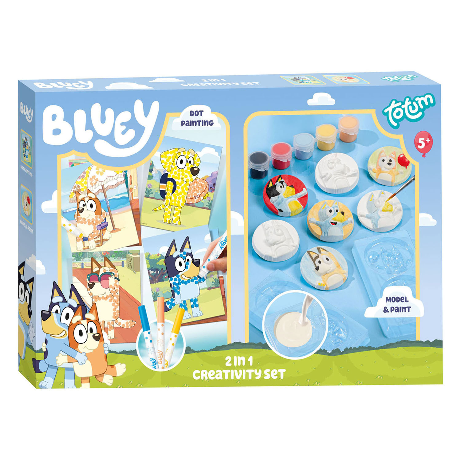Bluey 2in1 Creativity Set