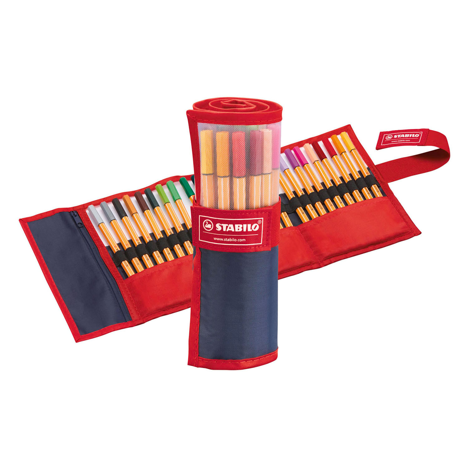 STABILO point 88 rollerset Fineliners - 25dlg.