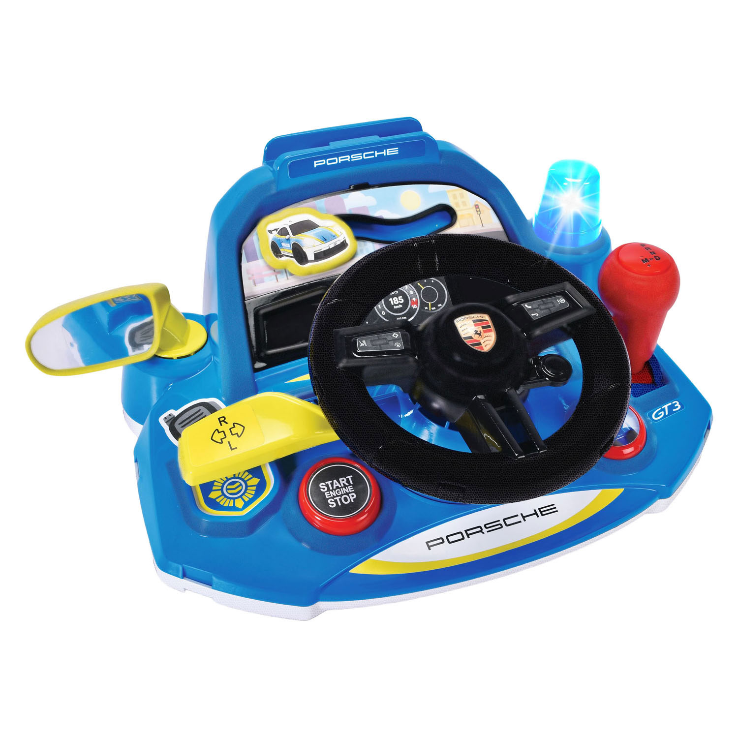 Dickie ABC Mijn Eerste Porsche Dashboard met Licht en Geluid