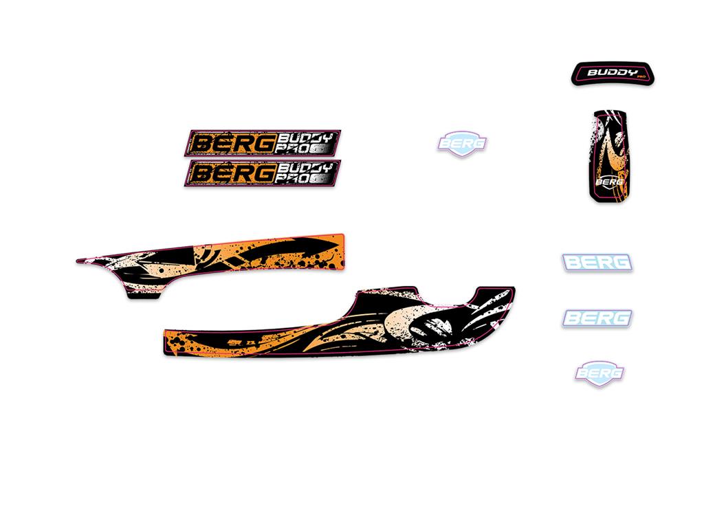 BERG-Onderdeel Skelter - Buddy 2.0 - Sticker set PRO
