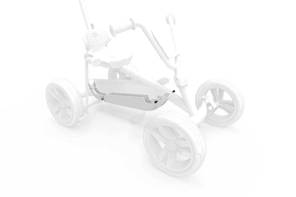 BERG-Onderdeel Skelter - Buzzy 2-in-1 - kettingkast white