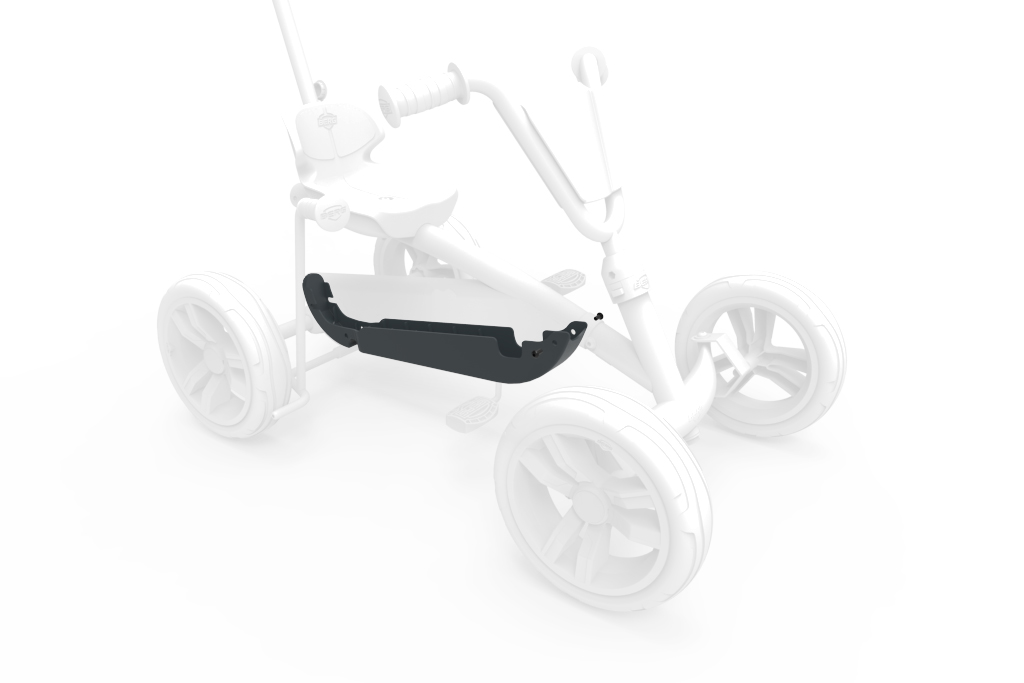 BERG-Onderdeel Skelter - Buzzy 2-in-1 - kettingkast grijs