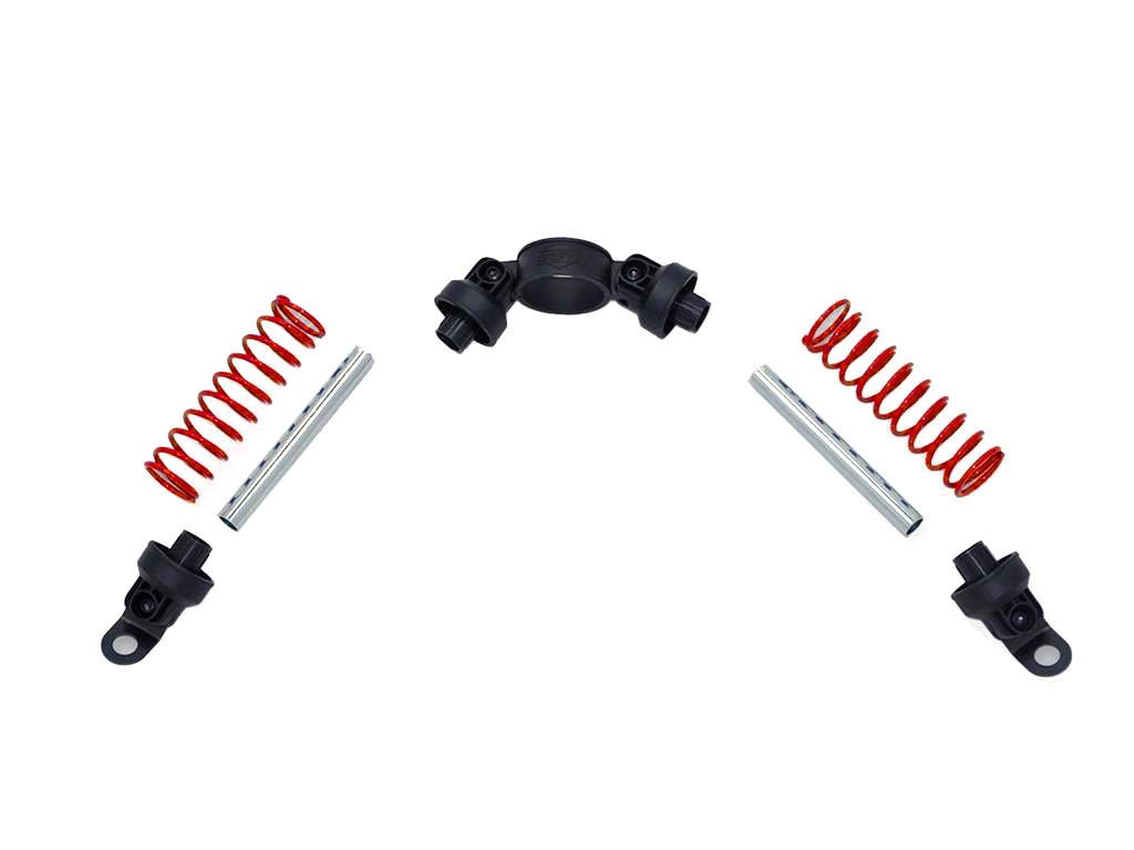 BERG-Onderdeel Skelter - Buzzy - Shock absorber rood (2x)