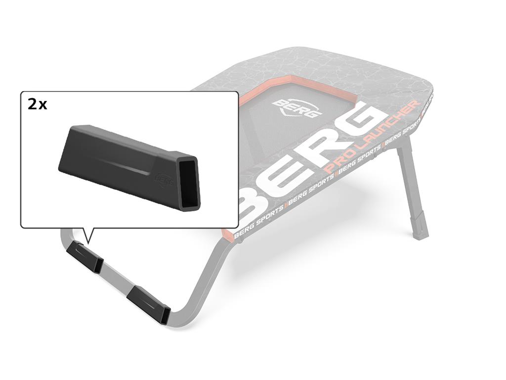 BERG-Onderdeel Pro Launcher - W-leg Rubber Foot (2x)