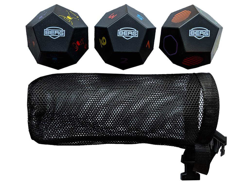 BERG-Onderdeel Trampoline - Levels - 3 Foam Balls + Storage Bag