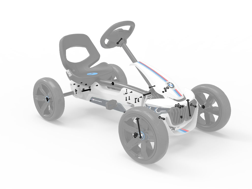 BERG-Onderdeel Skelter - Reppy - Assembly set BMW