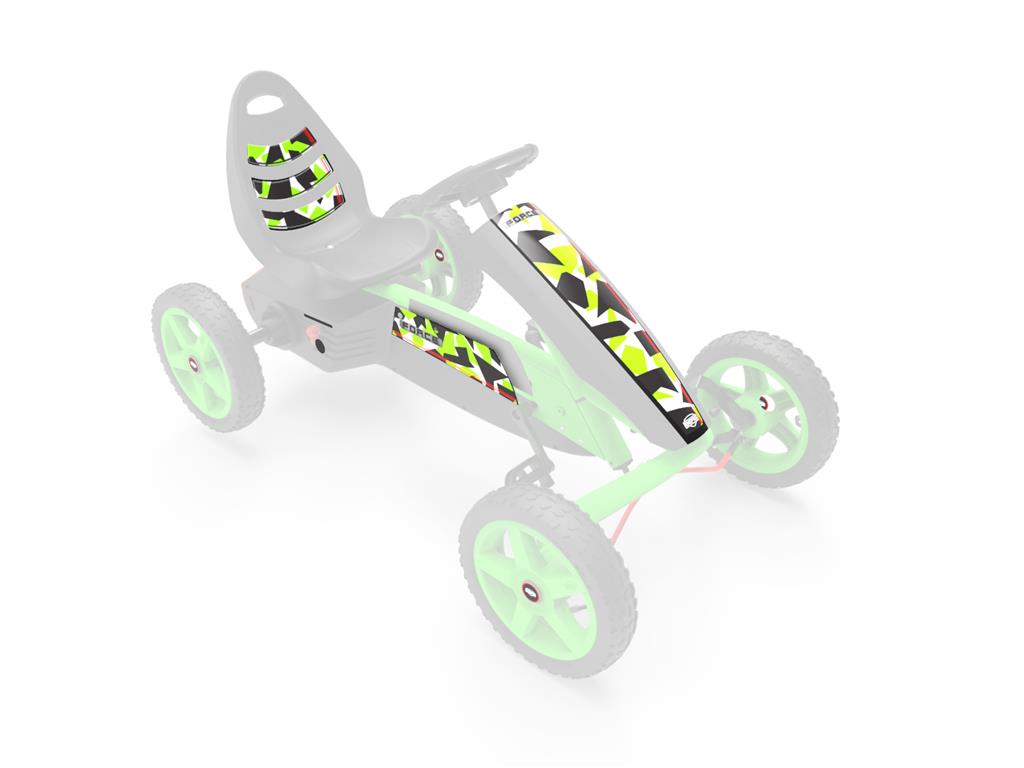BERG-Onderdeel Skelter - Rally - Sticker set Force